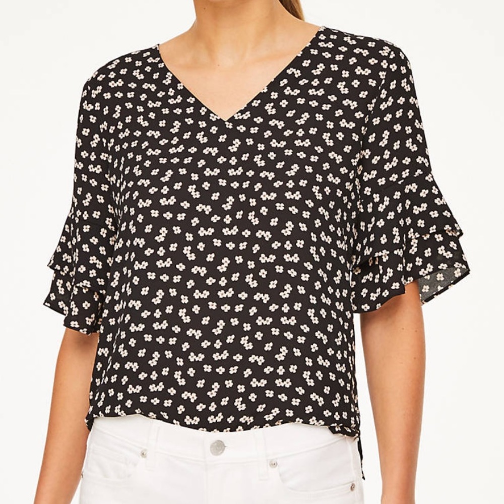 LOFT Bell Sleeve Top - XXSP